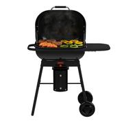 Barbecook Magnus Comfort barbecue charbon de bois, grill barbecue, avec table, 85x64x110cm