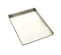 Barbecook Plancha en acier inoxydable Pedro 43×32×3cm - plaque de cuisson