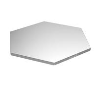 Barbecook Plaque de protection pour barbecue à bois Nestor hexagone 95 x 83 x 4 cm