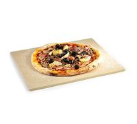 Barbecook Plaque Pizza rectangulaire pour Barbecue Gaz, pour Siesta, argile réfractaire, 43 x 35 cm, Beige