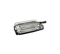 Barbecue 421FL, 2400W, Plateau inférieur en acier inoxydable, Surface de cuisson 340 x 290 mm, Amovible, Résistance amovible