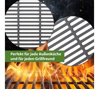 Barbecue 45 X 26 CM Rust Grille de Barbecue BBQ Fonte Émaillé Plaque Carré