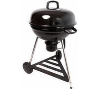 Cook'in Garden Barbecue à charbon SMOK 60 – Couvercle émaillé, thermomètre, récupérateur de cendres