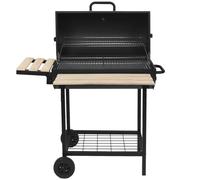 Barbecue à charbon 76x33.5cm avec chariot