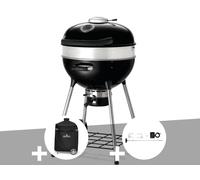 Barbecue à charbon Charcoal Kettle Pro 57 cm + Housse de protection + Rôtissoire - Napoleon