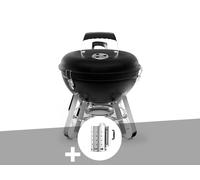 Barbecue à charbon Charcoal portatif Kettle Premium Nomade + cheminée d'allumage - Napoleon