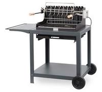 Barbecue à charbon + Chariot Le Marquier Exclusive Mendy 54 x 32 - Ardoise