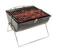 Barbecue à charbon de bois Roll & Cook - SOMAGIC - Acier émaillé - 35x41,5x25 cm - Gris