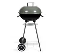 barbecue a charbon - - doc172k - ø41 cm - grille en acier chromé - ha Livoo