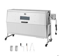 Barbecue à charbon - DUOKU - TB-46Z - Tournebroche électrique 38 W - Capacité 60 kg - Longueur cuisson 46 pouces