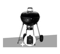 Barbecue à charbon kettle premium 57 cm + housse de protection - napoleon