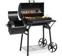 Beef Brisket Barbecue fumoir thermomètre roues - Noir