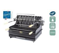 Barbecue à charbon LE MARQUIER Exclusive Mendy 54x32cm - Acier - 10 personnes - Horizontale