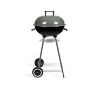 LIVOO Barbecue à charbon DOC172K Ø41 cm acier chromé clapet d'aération bac récupérateur