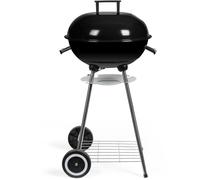 Barbecue à charbon - LIVOO - DOC172N - Surface de cuisson Ø 41 cm - Grille en acier chromé - Cuve et couvercle en acier émaillé