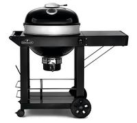 Napoleon Barbecue à charbon Rodeo Kettle Pro 57 cm – grille en fonte émaillée – sur chariot