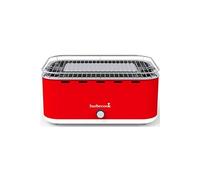 Barbecook Barbecue à charbon portable Carlo Chilli Pepper 38,5 x 28,5 cm Rouge