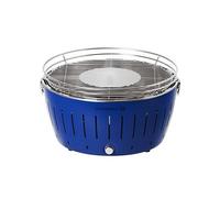 barbecue à charbon portable 43.5cm bleu - g-tb-435