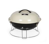 Barbecue A Charbon Portable - Livoo - Doc301 - ø34 Cm - Grille Chromé Livoo