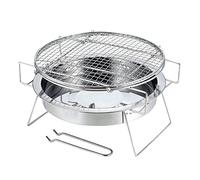 Barbecue à charbon portable pour le camping, la cuisine en plein air, compact et léger, parfait pour les pique-niques et les barbecues dans le jardin