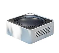 Barbecue à charbon portable | Réchaud pour barbecue de table | Barbecue à charbon portable, pour camping, cour, plage, jardin, maison, voyage, pique-nique, cuisine intérieure et extérieure pour fêtes