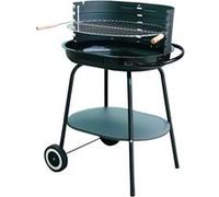 Master Grill & Party - Barbecue à charbon MG942 rond 60x42cm avec roues de jardin