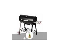 Somagic Barbecues - Barbecue à charbon sur chariot Michigan avec dégraissant pour barbecue G