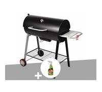 Barbecue à charbon sur chariot Michigan - Somagic + Dégraissant pour barbecue