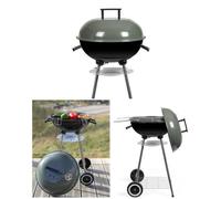 Barbecue à charbon Vert Ø 41 cm Grille de cuisson chromée Type WEBER