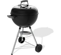 Weber Barbecue à charbon Bar‑B‑Kettle (2026) – 47cm, émaillés, thermomètre – noir/argent