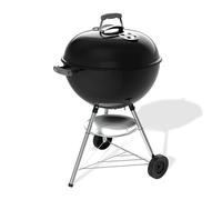 Weber Grill Barbecue à charbon Bar-B-Kettle (2026) – grille 57 cm, couvercle émaillé, noir/argent