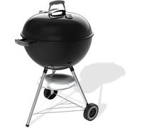 Barbecue à charbon - Weber - Original Kettle - Ø57 cm - Thermomètre intégré - Acier émaillé - Clapet d'aération - 9 couverts -Noir