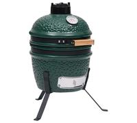 Barbecue à Fumoir Kamado 2-en-1 Céramique 56 cm Rouge Gril d'Extérieur vidaXL