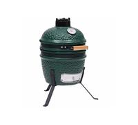 Barbecue à fumoir Kamado 2-en-1 Céramique 56 cm Vert