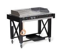 Barbecue à gaz Atlanta Noir 13kW 1285x770x(H)917 mm Hendi 1