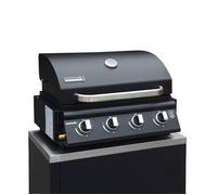 Barbecue à gaz avec 4 brûleurs à poser avec récupérateur de graisse