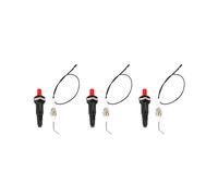 Barbecue à Gaz Bouton-Poussoir Cuisine Briquet Allumage Piezo Kit Bouchon Fileté Universel 3 Pcs