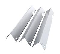 Barbecue à Gaz Brennerabdeckung En Inox Compatible pour Weber Genèse 2 200er