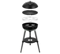 Barbecue à gaz - Cadac - Carri Chef 40 - Surface de cuisson 39 cm - Thermomètre intégré - Pied ajustable