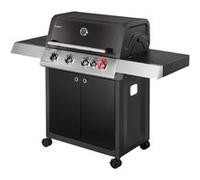 ENDERS - Barbecue Colorado Black 4 I Turbo - 4 brûleurs dont 1 Turbo Zone - 1 brûleur arrière infrarouge - Switch Grid - Jusqu'à 12 convives - 18,2 kW
