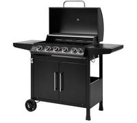 Barbecue à gaz - Cookingbox - Paarl - 5 brûleurs - Surface de cuisson : 70 x 42 cm - Grille de cuisson en acier