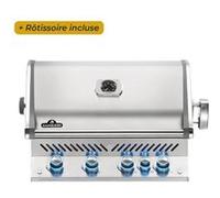 Barbecue gaz encastrable Built-In Prestige PRO 500 + Rôtissoire