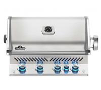 Barbecue à gaz encastrable Prestige Pro 500 inox avec rôtissoire - Napoleon