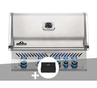 Barbecue à gaz encastrable Prestige Pro 500 inox + Housse - Napoleon