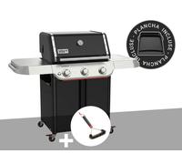 Barbecue à gaz Genesis E-315W Plancha + Brosse de nettoyage en forme de T - Weber