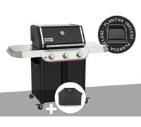 Barbecue à gaz Genesis E-315W Plancha + Housse - Weber