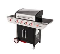 Somagic Barbecues – Barbecue au gaz MANHATTAN 450GPI – 4 brûleurs, réchaud 14 kW