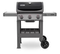 Weber Grill Barbecue à gaz Spirit II E-310 GBS 1/2 plancha émaillée - 1/2 grille émaillée