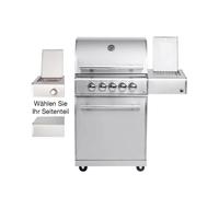 Barbecue à Gaz Modular-Top-Line-All'Grill'Chef " M " Avec 3 Brûleurs 17,2 Kw