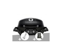 Barbecue à gaz Napoléon Travel Q PRO 285 noir + Ensemble 2 ustensiles + Chariot Noir G